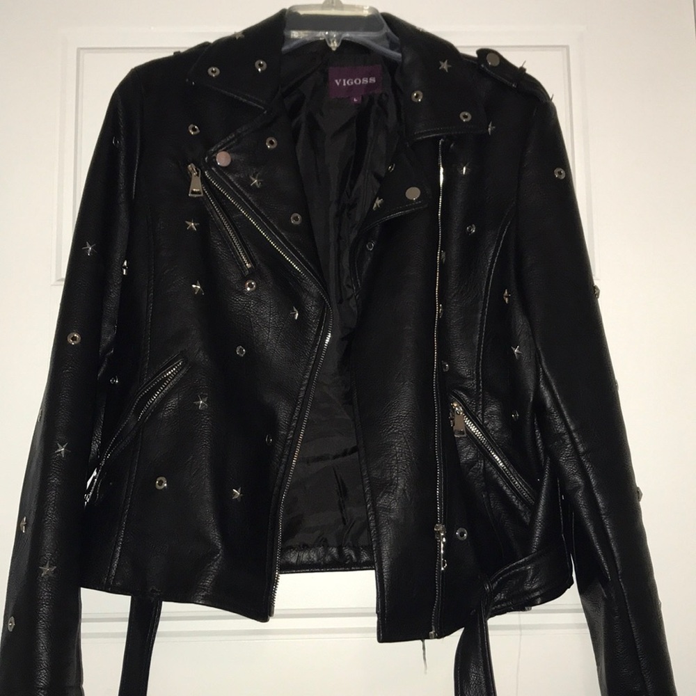 Leather jacket